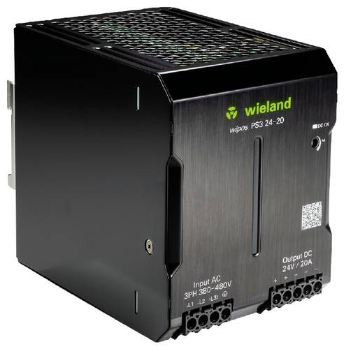 Wieland Electric 81.000.6580.0 Schaltnetzteil 24 V 20 A 480 W Inhalt 1 St.