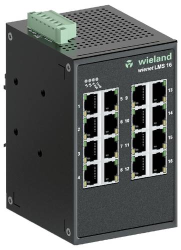Wieland Electric 83.040.1334.0 WIENET LMS 16-W Netzwerk Switch