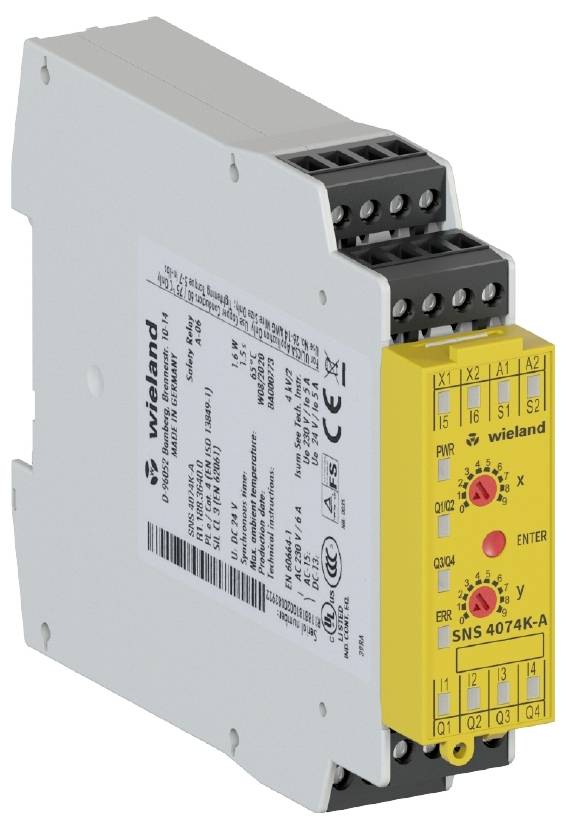 Wieland SNS 4074K-A DC 24V 99 HZ Stillstandswächter