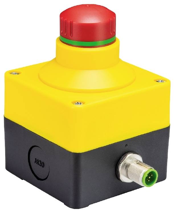 Wieland Electric SNH 2402 2 NC M12 Not-Aus-Taster 2 Öffner IP65 1St.