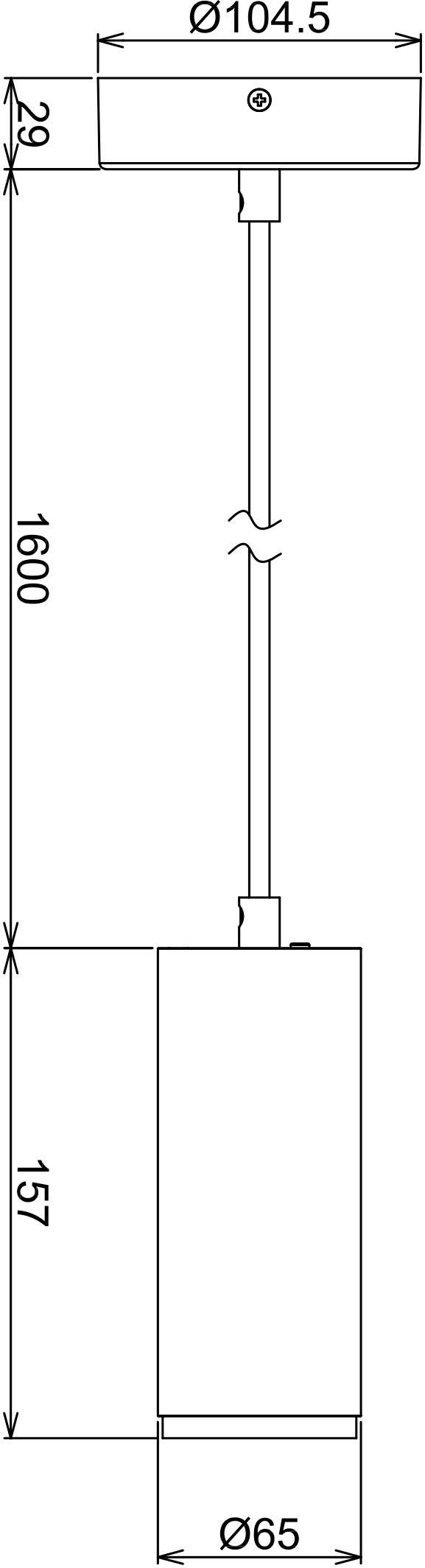Deko Light Lucea 342243 Pendelleuchte LED 6W Weiß