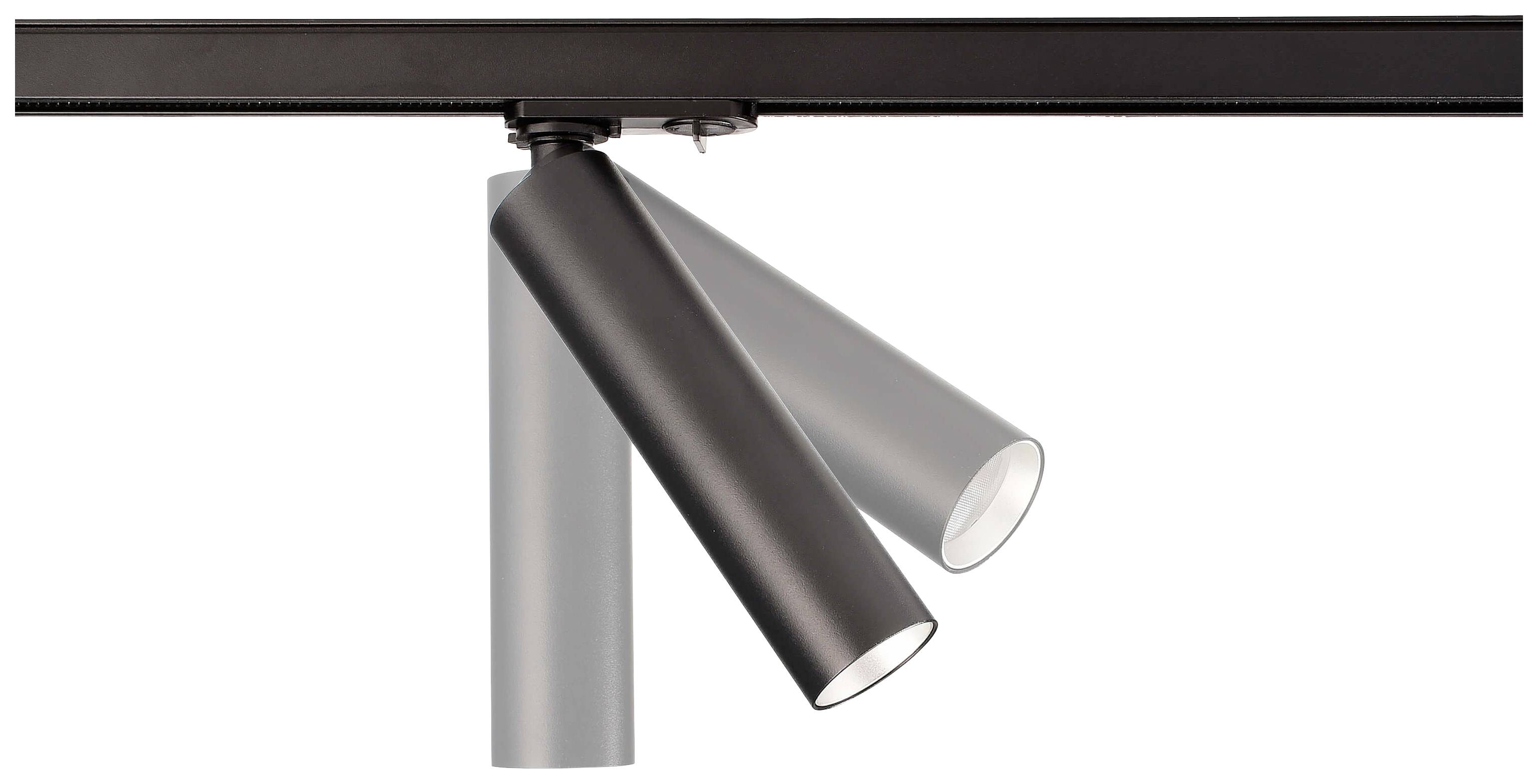 Deko Light Slim 707202 LED-Schienenstrahler 1phasig 5W LED Schwarz