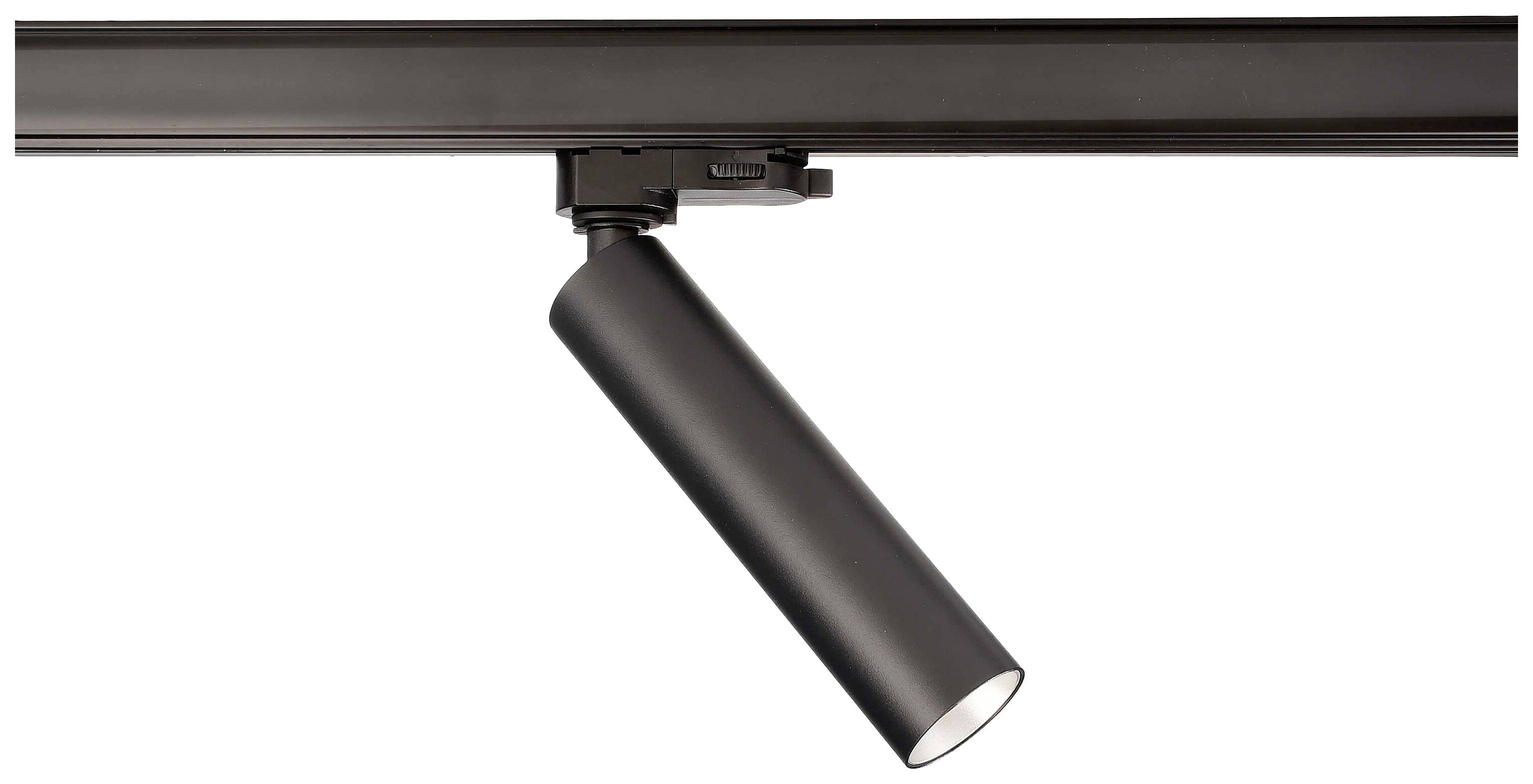 Deko Light Slim LED-Schienenstrahler 3phasig 5W LED Schwarz