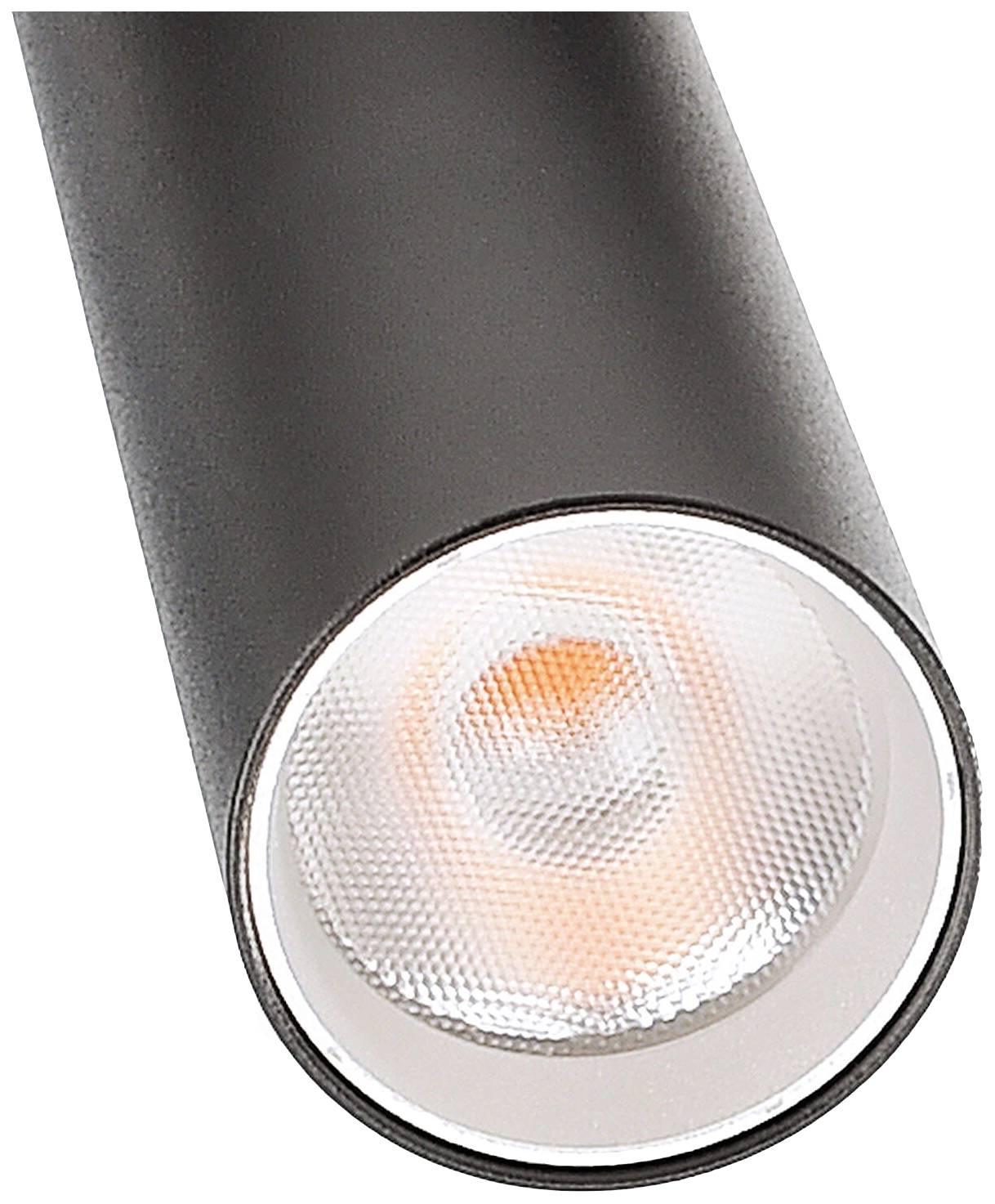 Deko Light Slim LED-Schienenstrahler 3phasig 5W LED Schwarz