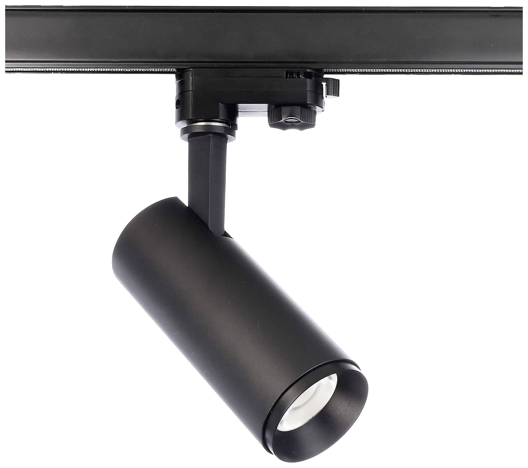 Deko Light Lucea LED-Schienenstrahler 3phasig 10W LED Schwarz