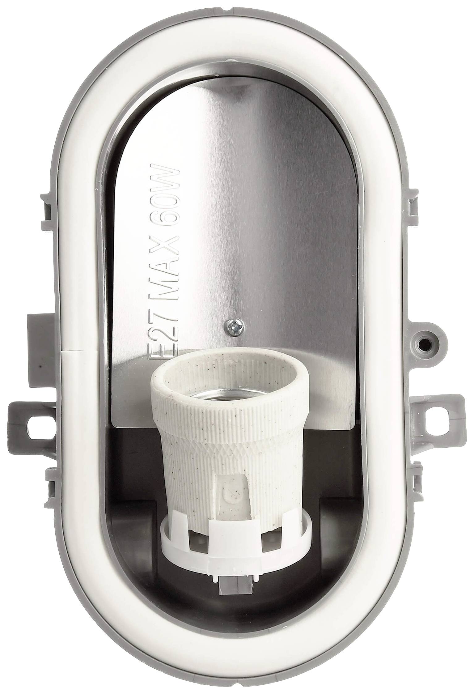 Deko Light Sotano Retro 731167 Deckenleuchte, Wandaufbauleuchte E27 60 W Grau