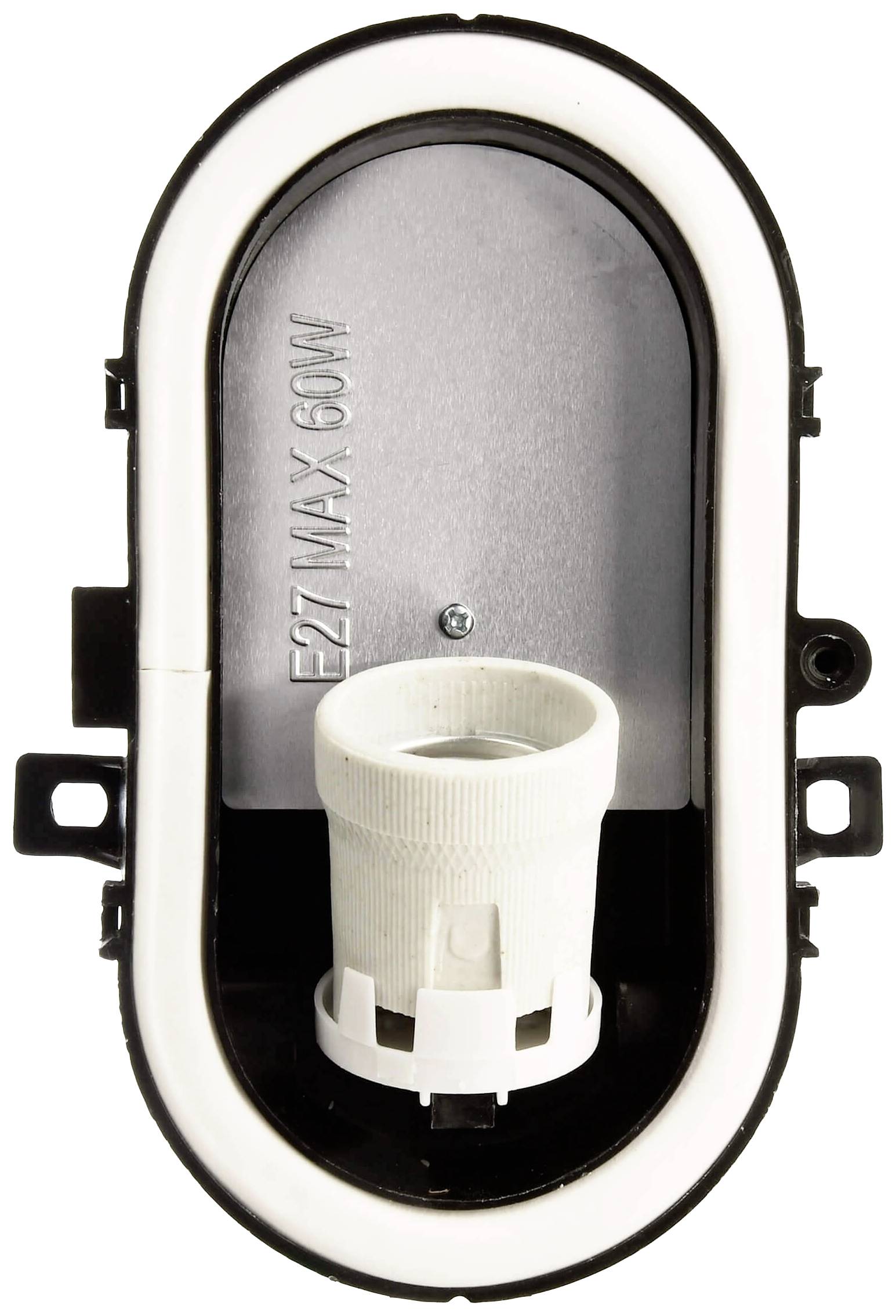 Deko Light Sotano Retro 731168 Deckenleuchte, Wandaufbauleuchte E27 60 W Schwarz