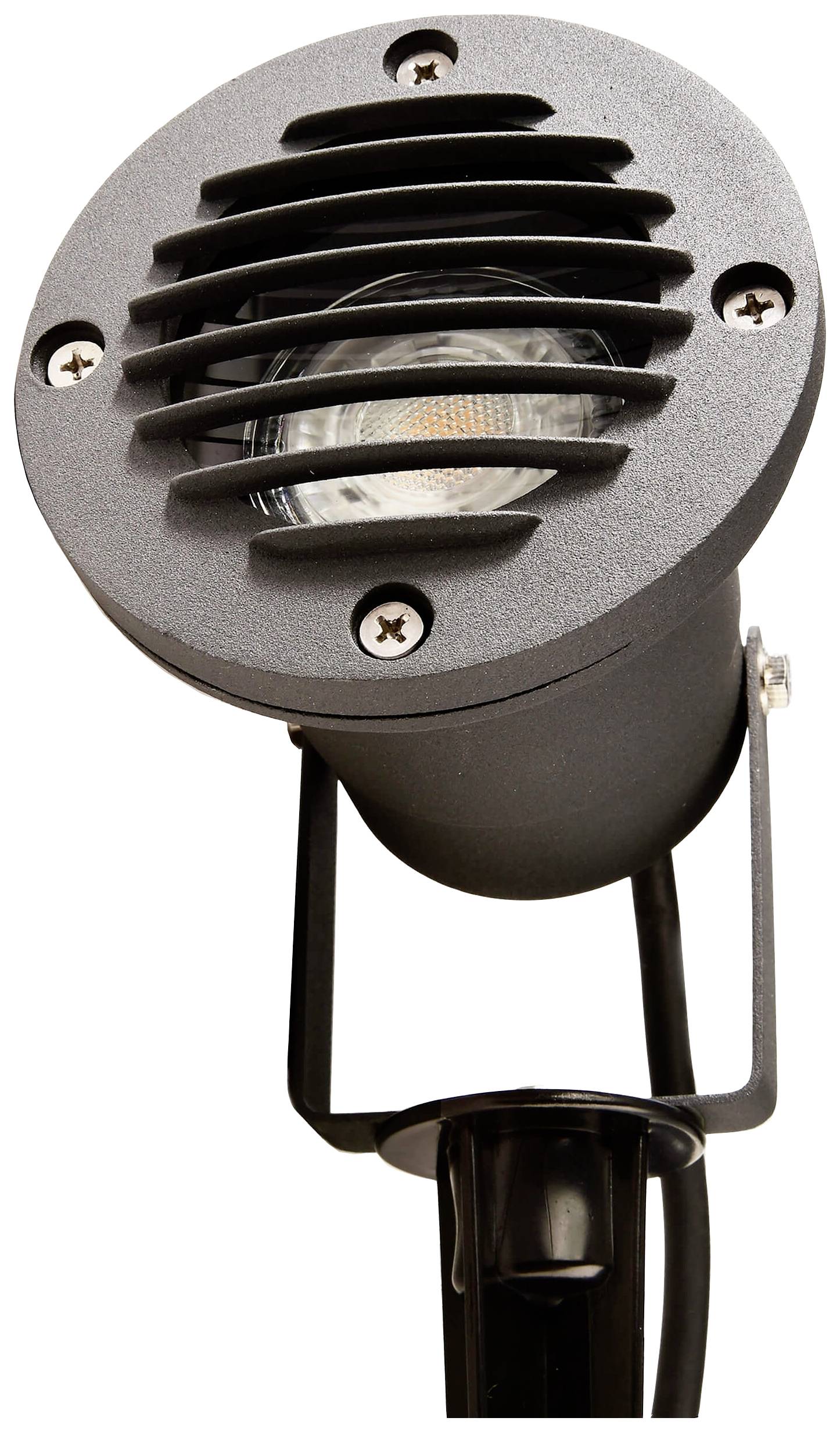 Deko Light 732161 Spiky Gartenstrahler GU10 35W Dunkelgrau