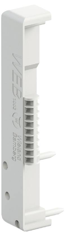 Wieland Electric IG WEB 1002 01.001.6493.0 Leergehäuse 18.5 Grau 50St.