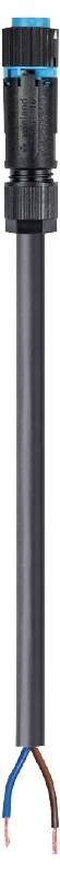 Wieland Electric 46.422.1033.9 Anschlussleitung Schwarz