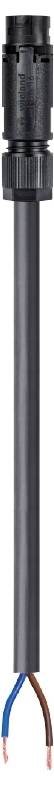 Wieland Electric 46.422.0504.1 Anschlussleitung Schwarz