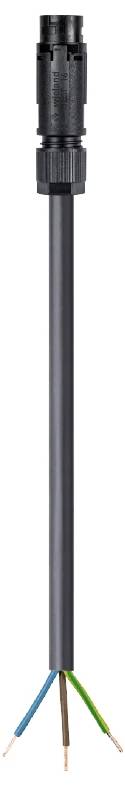 Wieland Electric 46.432.1004.1 Anschlussleitung Schwarz