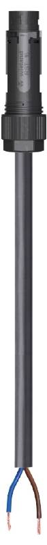 Wieland Electric 46.423.8034.1 Anschlussleitung Schwarz