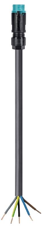 Wieland Electric 46.452.4034.6 Anschlussleitung Schwarz