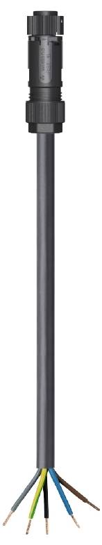 Wieland Electric 46.453.8033.1 Anschlussleitung Schwarz