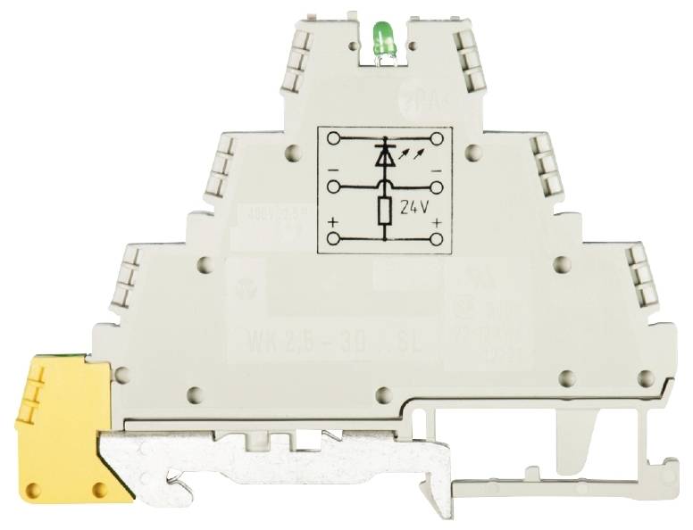 Wieland Electric 56.503.8555.0 Initiatorenklemme Schrauben Grau 50St.