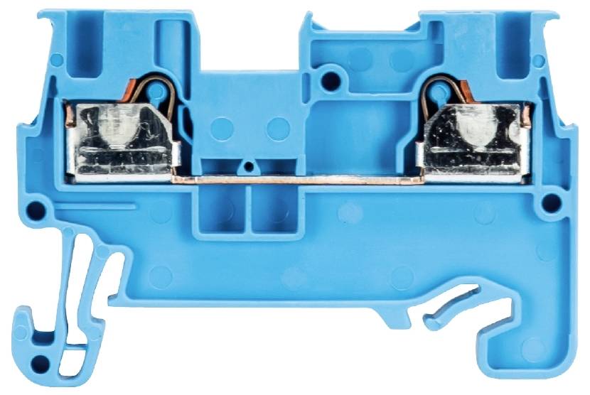 Wieland Electric 56.202.0055.6 Durchgangsklemme Schrauben Blau 100St.