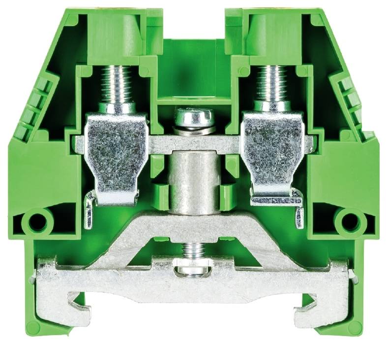 Wieland Electric 56.510.9255.0 Schutzleiterklemme Schrauben Grün-Gelb 50St.