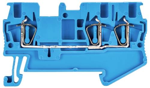Wieland Electric 56.702.5053.6 Durchgangsklemme Federzuganschluss Blau 50 St.