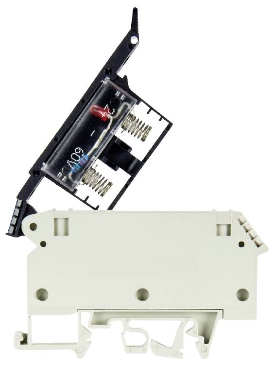 Wieland Electric 57.904.5655.0 Sicherungsklemme Schrauben Grau 50St.