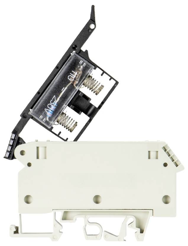 Wieland Electric 57.904.5755.0 Sicherungsklemme Schrauben Grau 50St.