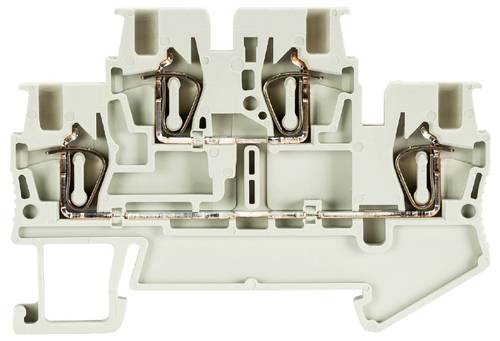 Wieland Electric 56.702.7653.0 Installationsetagenklemme Federzuganschluss Grau 50 St.