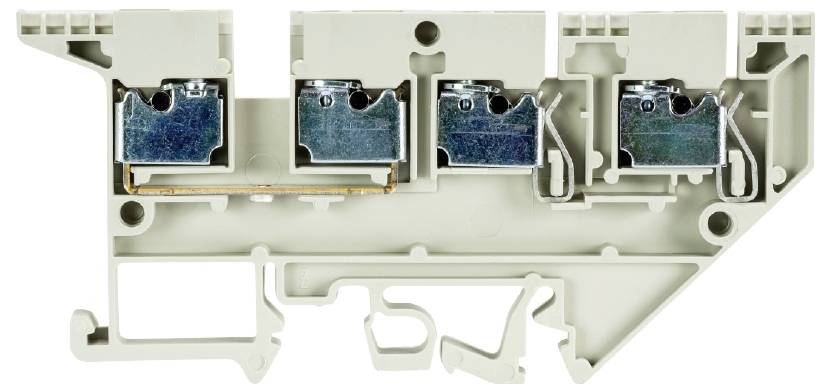 Wieland Electric 57.503.7055.0 Initiatorenklemme Schrauben Grau 50St.