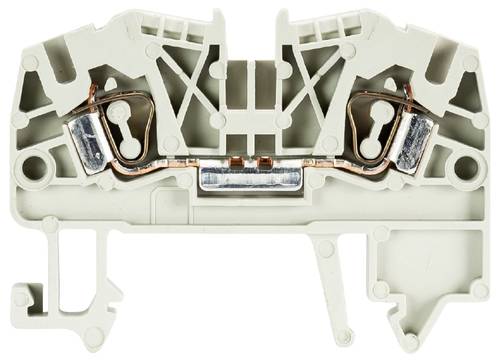 Wieland Electric 56.703.0053.0 Durchgangsklemme Federzuganschluss Grau 100 St.