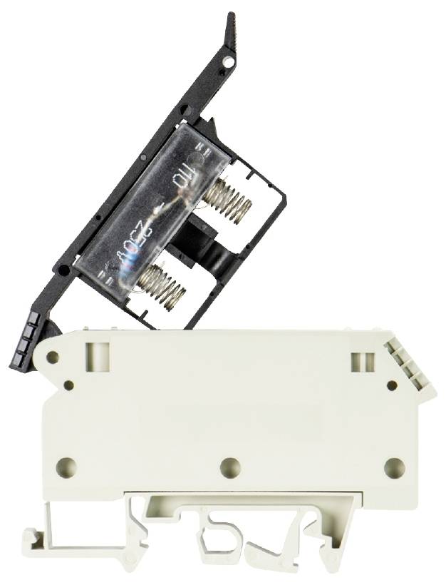 Wieland Electric 57.904.6755.0 Sicherungsklemme Schrauben Grau 50St.