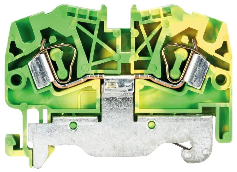 Wieland Electric 56.703.9053.0 Schutzleiterklemme Federzuganschluss Grün-Gelb 100 St.