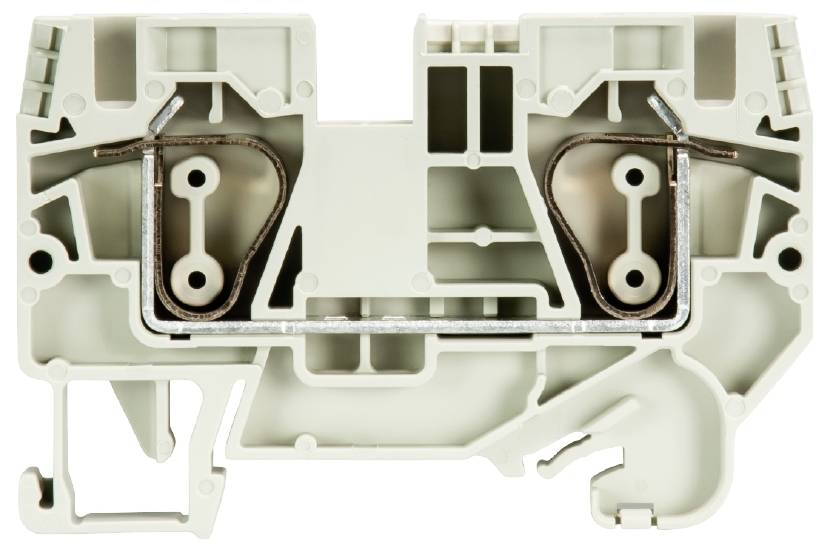 Wieland Electric 56.706.0055.0 Durchgangsklemme Federzuganschluss Grau 50St.