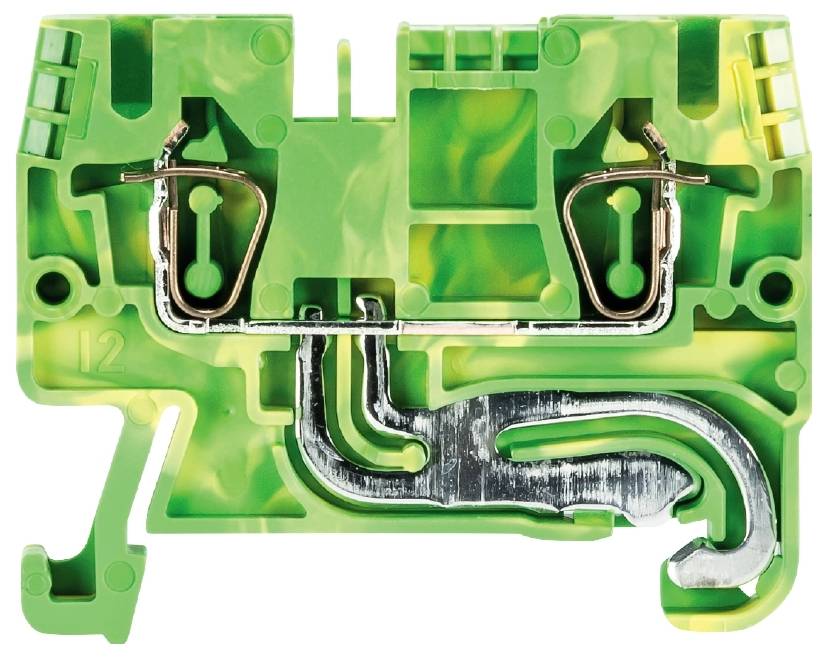 Wieland Electric 56.703.9055.0 Schutzleiterklemme Federzuganschluss Grün-Gelb 100St.