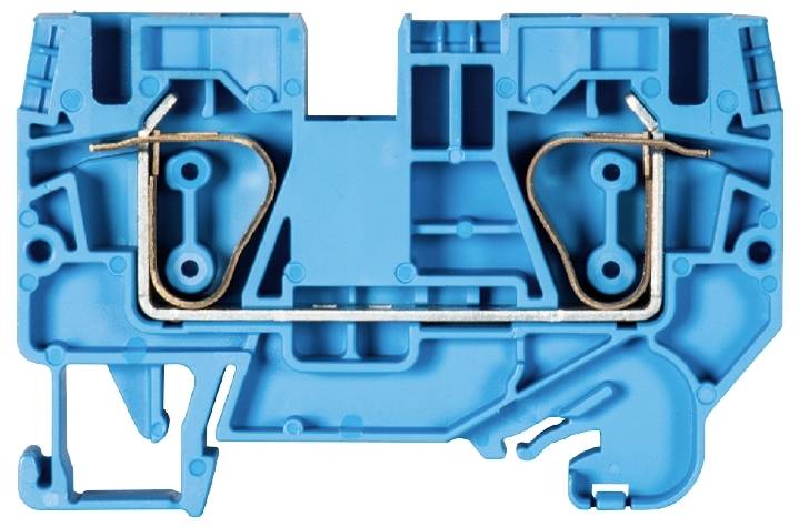 Wieland Electric 56.706.0055.6 Durchgangsklemme Federzuganschluss Blau 50St.