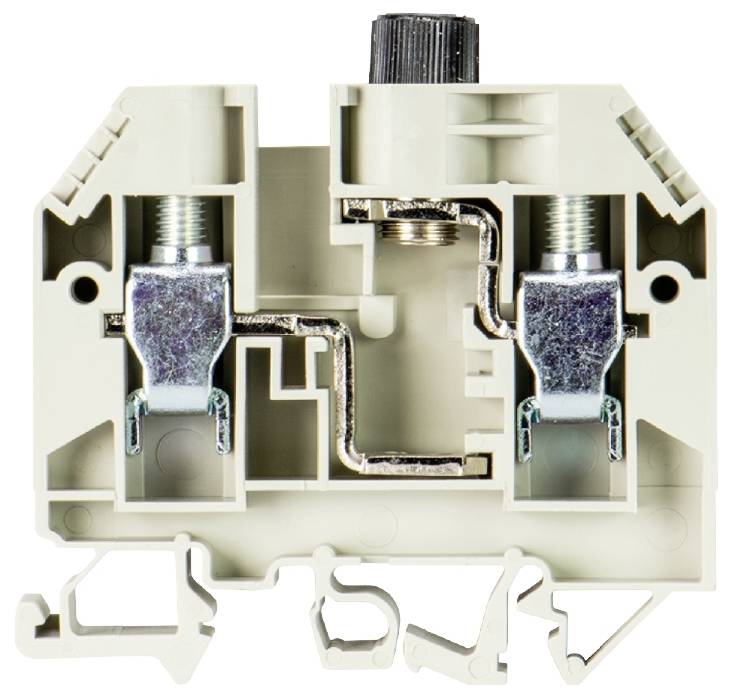 Wieland Electric 57.910.5255.0 Sicherungsklemme Schrauben Grau 50St.