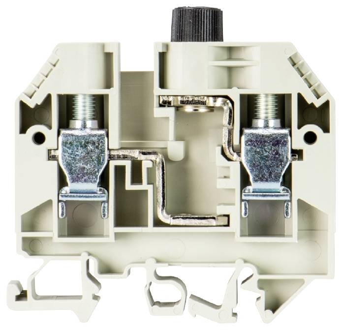 Wieland Electric 57.910.5355.0 Sicherungsklemme Schrauben Grau 50St.