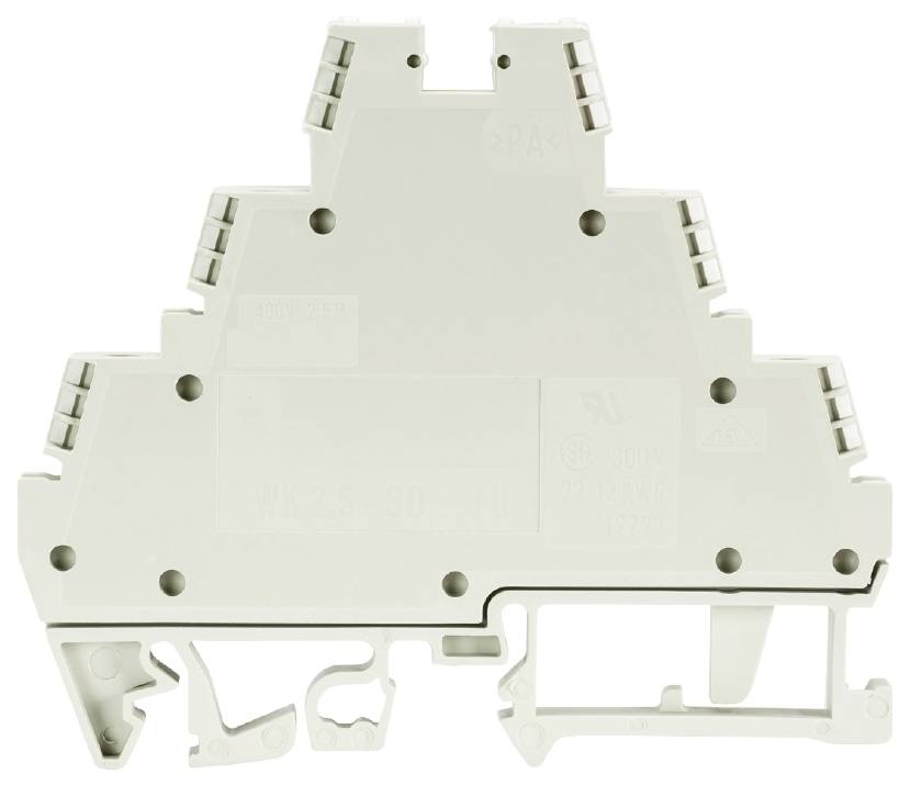 Wieland Electric 57.503.8855.0 Initiatorenklemme Schrauben Grau 50St.