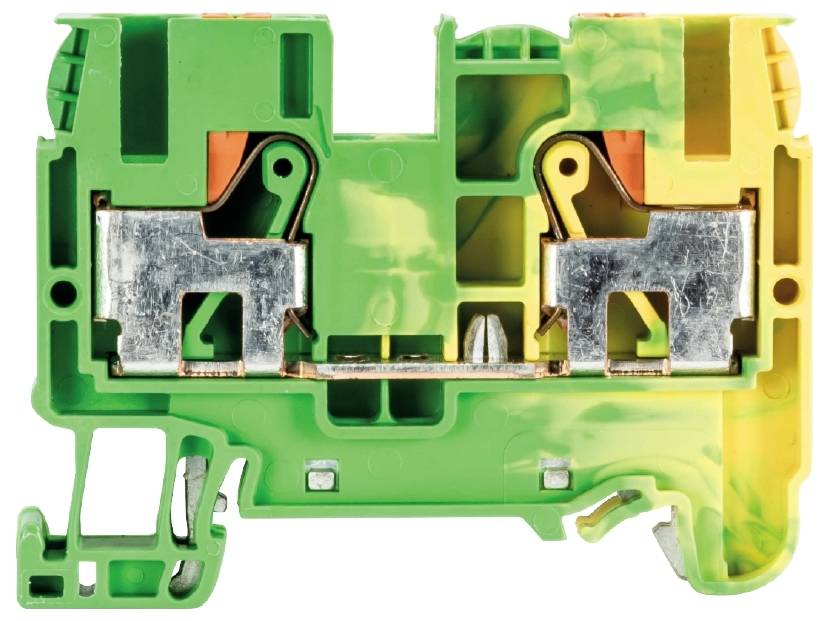 Wieland Electric 56.206.9055.0 Schutzleiterklemme Schrauben Grün-Gelb 100St.