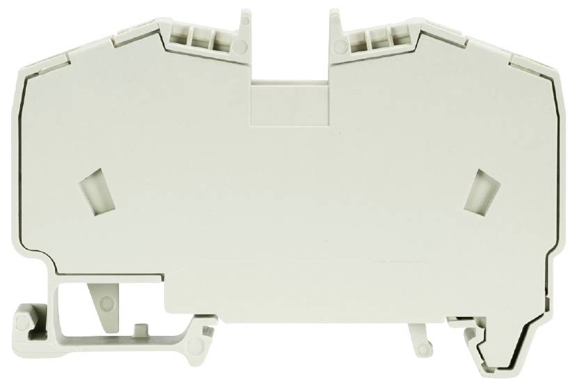 Wieland Electric 56.710.0053.0 Durchgangsklemme Federzuganschluss Grau 50St.