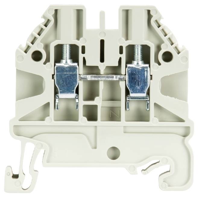 Wieland Electric 58.503.0055.0 Durchgangsklemme Schrauben Grau 100St.