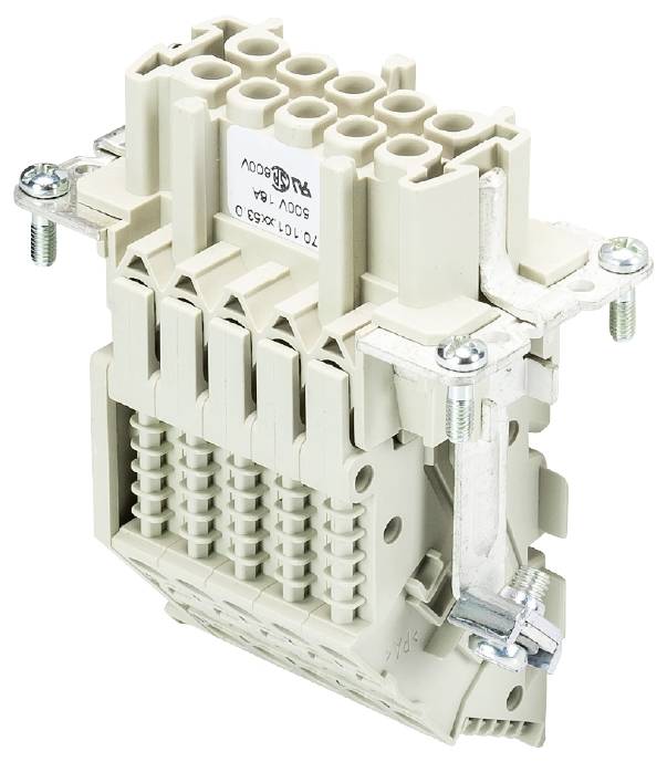 Wieland Electric 70.101.1053.0 Klemmenadapter Gesamtpolzahl 10 10 St.