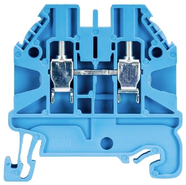 Wieland Electric 58.503.0055.6 Durchgangsklemme Schrauben Blau 100St.