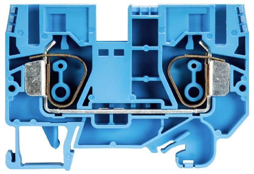 Wieland Electric 56.710.0055.6 Durchgangsklemme Federzuganschluss Blau 50St.