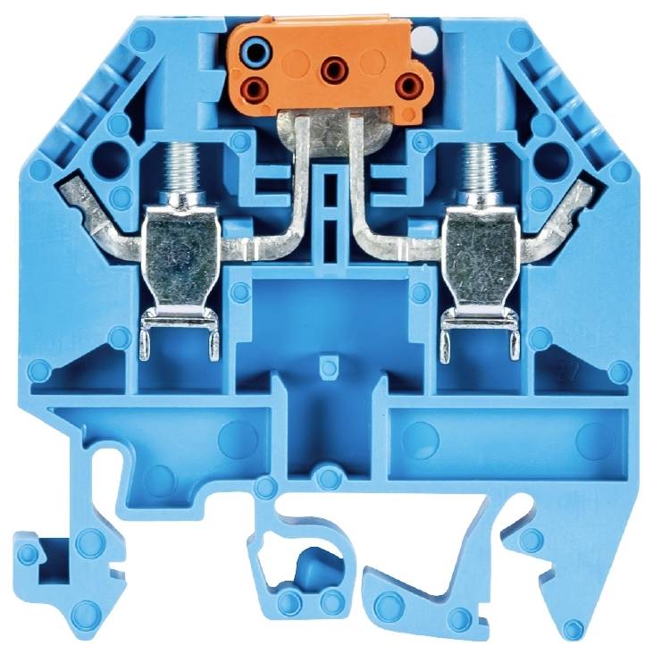 Wieland Electric 57.504.2055.6 Messertrennklemme Schrauben Blau 100St.