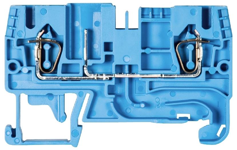 Wieland Electric 56.703.2355.6 Durchgangsklemme Federzuganschluss, Steckanschluss Blau 100St.