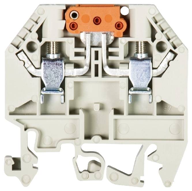 Wieland Electric 57.504.2355.0 Messertrennklemme Schrauben Grau 100St.