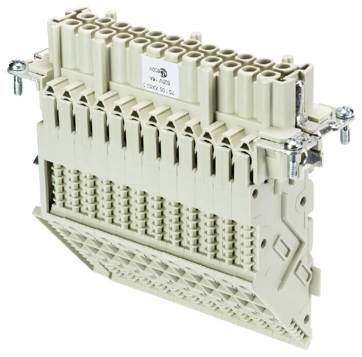 Wieland Electric 70.105.2453.3 Klemmenadapter Gesamtpolzahl 24 10St.