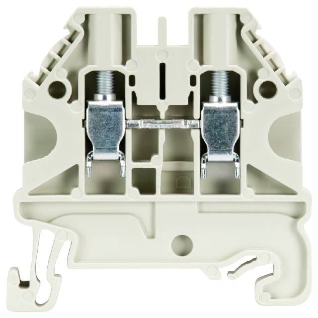 Wieland Electric 58.504.0055.0 Durchgangsklemme Schrauben Grau 100St.