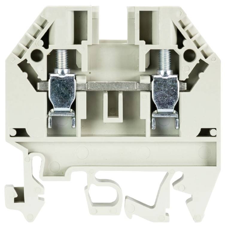 Wieland Electric 57.504.4455.0 Durchgangsklemme Schrauben Grau 100St.