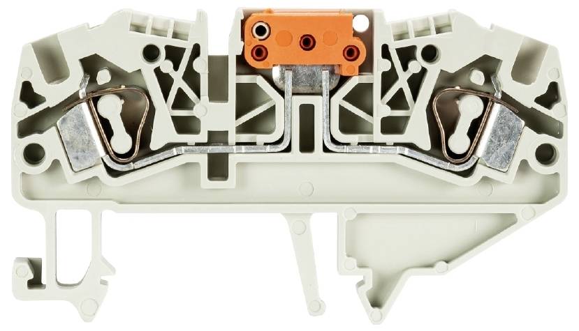 Wieland Electric 56.704.2053.0 Messertrennklemme Federzuganschluss Grau 100St.