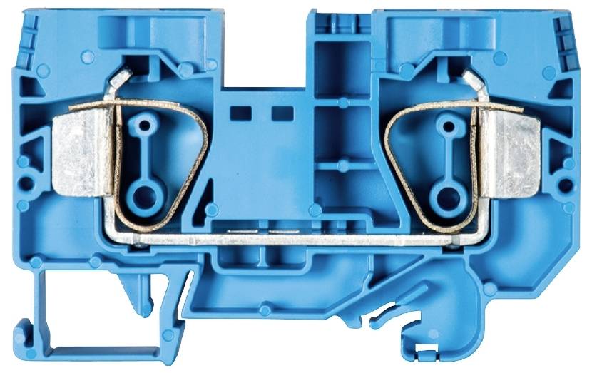 Wieland Electric 56.716.0055.6 Durchgangsklemme Federzuganschluss Blau 50St.